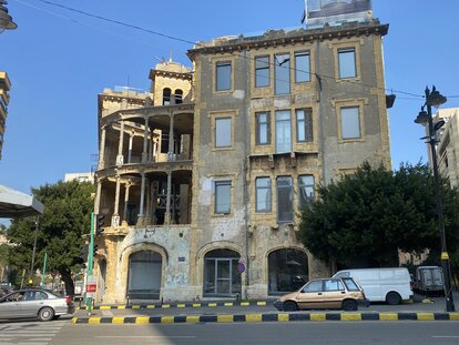 Straße in Beirut