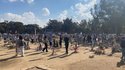  besuchte sie das Kibbutz Be'eri, das am 7. Oktober 2023 Opfer des brutalen Angriffs der Hamas wurde.